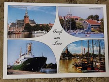 Für Liebhaber und Sammler: Alte Postkarte von Leer