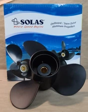 New Solas for Mercury, Yamaha, 9.9 x 13 Aluminum Propeller # 3211-099-13