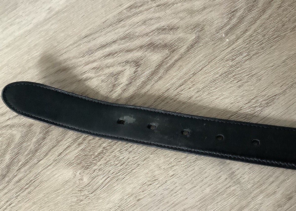 Gucci Reversible Black/dark brown belt 75-30 Vintage GUCCI Reversible Black Brown Leather Horsebit Men main image 3