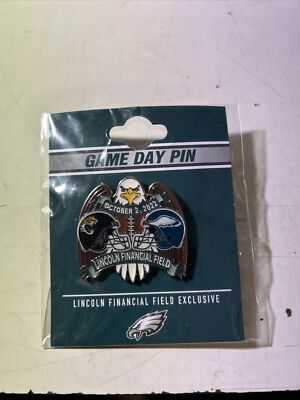 Philadelphia Eagles Game Day Pin Vs Jacksonville Jaguars 2022