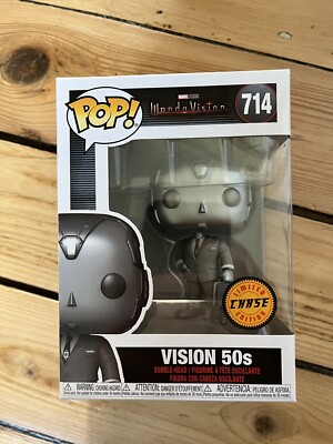 Marvel Vision 50s CHASE 714 Funko Pop OVP Rare Selten New Neu