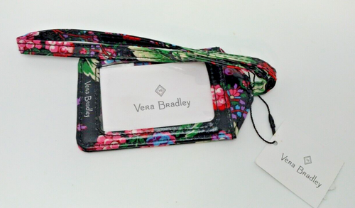 Vera Bradley ID Luggage Tag New w Tags Floral Winter Berry