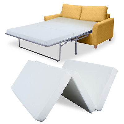 #ad Sofa Bed Replacement Foldable Mattress filled Memory Foam for Sofa couch Beds $89.99