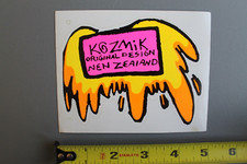 Kosmik Cosmic Original Design Neon Pink New Zealand V58B Vintage Surfing STICKER
