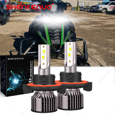 For Ski Doo Gen 4 900 (All Models) 2019-2022 Skidoo Gen4 6000K 9008 LED Bulbs 2X