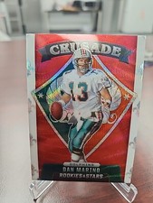 2021 Rookies and Stars Crusade Red Wave Prizm #12 Dan Marino Miami Dolphins MVP