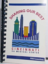 Sharing Our Best Cincinnati VA Medical Center Recipe Cookbook 1997 Morris Press