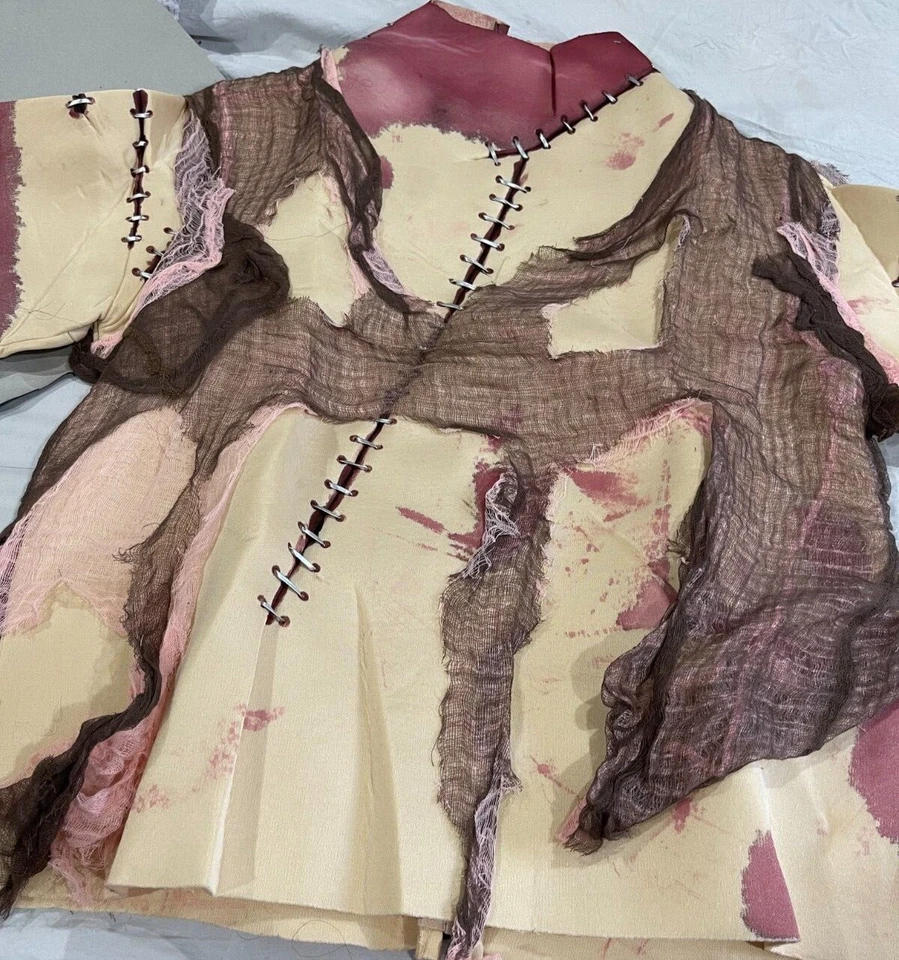 Men's Zombie Costume WITH Mask & Pants, Size L (fits 46-48), BRAND NEW - Image 3 of 4