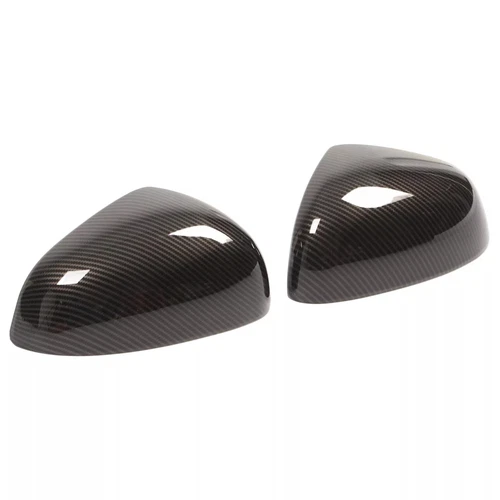 Carbon Fiber Look Side Rearview Mirror Cover Cap For Benz Smart Fortwo 2015-2024 - Picture 5 of 10