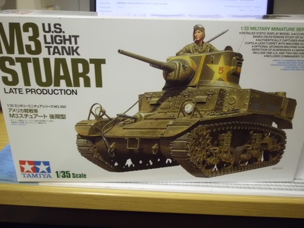 Tamiya 1:35 35360 Us Light Tank M3 Stuart SpäTe Produktion Neu Ovp-image