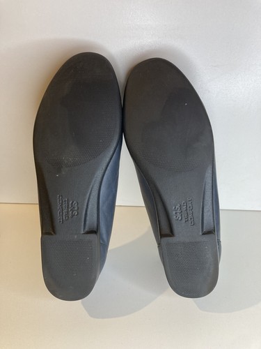 SAS Tripad Silver Gray leather slip-on Comfort Flats Loafers Shoes Sz 10 - Picture 6 of 12