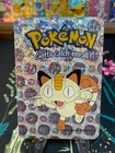 Meowth #52 -  Vintage Vending Machine Prism Sticker 2000 - Pokemon Card