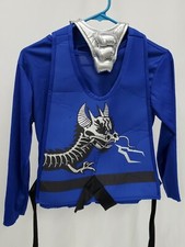 Jerry Beck Blue Ninja Avengers II Boy's Halloween Costume Size Medium 5 Piece