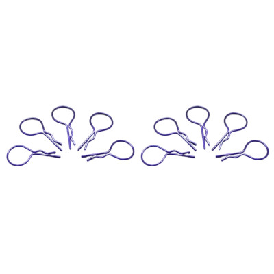 Arrowmax Big Body Clip 1/10 (Metallic Purple) 10pcs 103117