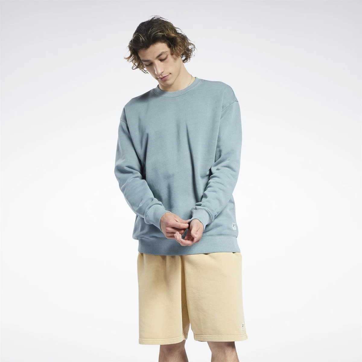 Reebok green jumper new arrivals