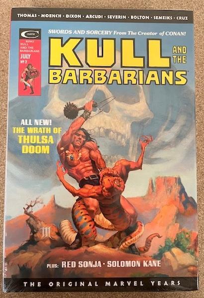 Kull Dm Variant Original Marvel Years Omnibus Hardcover Whelan
