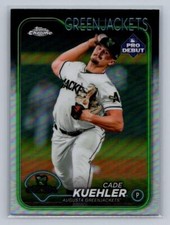 Cade Kuehler 2024 Topps Pro Debut Chrome Augusta Green Jackets #PDC-89
