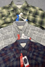 Weatherproof Vintage Men's Flannel Shirt Regular or Big & Tall
