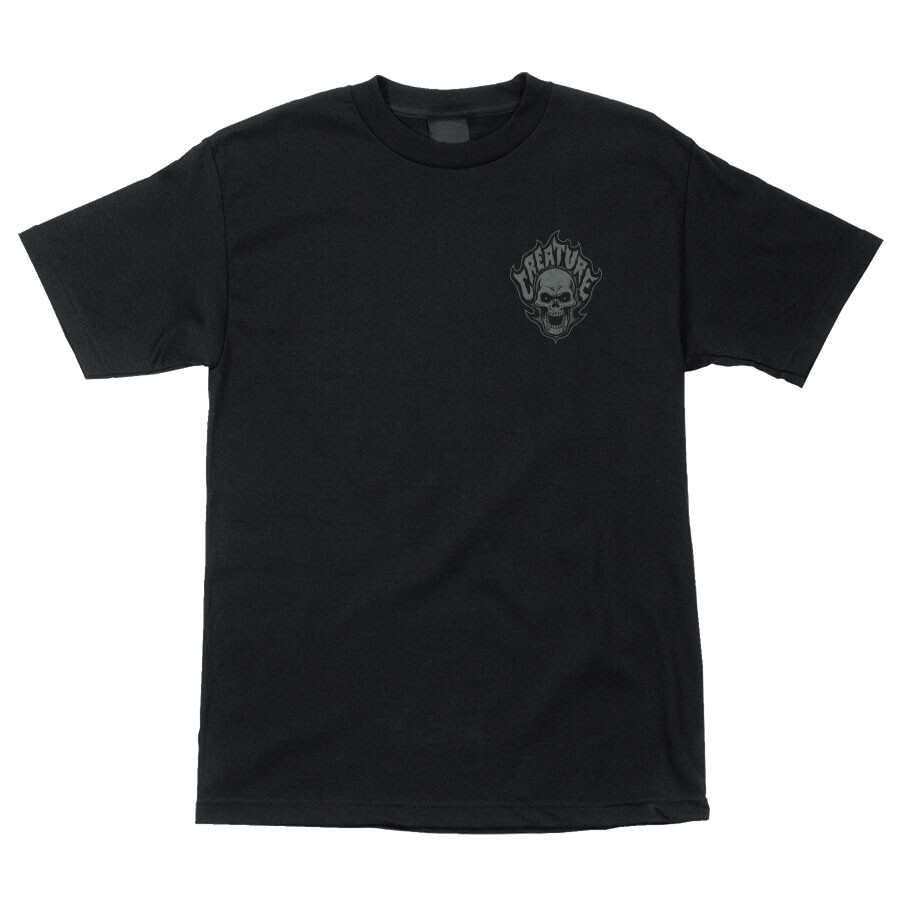 Bonehead Flame T-shirt Black