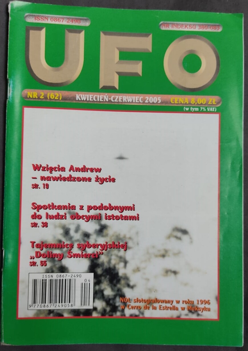 UFO Magazyn Ufologiczny nr 2 (62) 2005 Polish Magazine Aliens