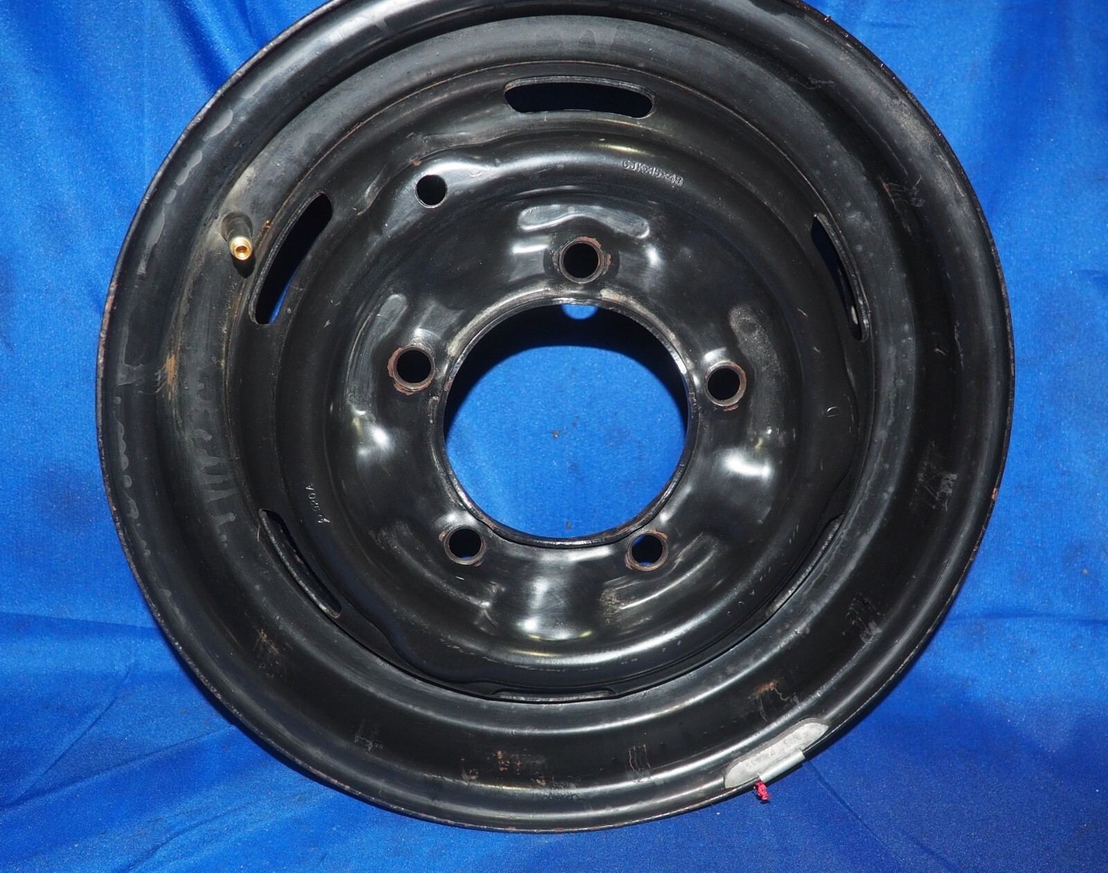 1965-1980 Rolls Royce Silver Shadow & Wraith II Steel Wheel Rim 15x6 OEM