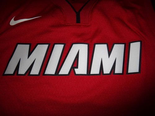 Youth L (14/16) Nike Miami Heat Statement Edition Team Swingman Jersey - 第 3/4 張圖片