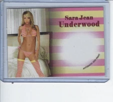 Sara Underwood Unsigned Unkissed Trading Card #2A Model Actress Collectors Expo