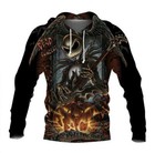 Schädel Totenkopf Skull Streetwear Kapuzen pulli Sweatshirt Hoodie Pullover 