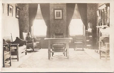 Reading Room, College? Library? Unidetified, RPPC, Real Photo Postcard
