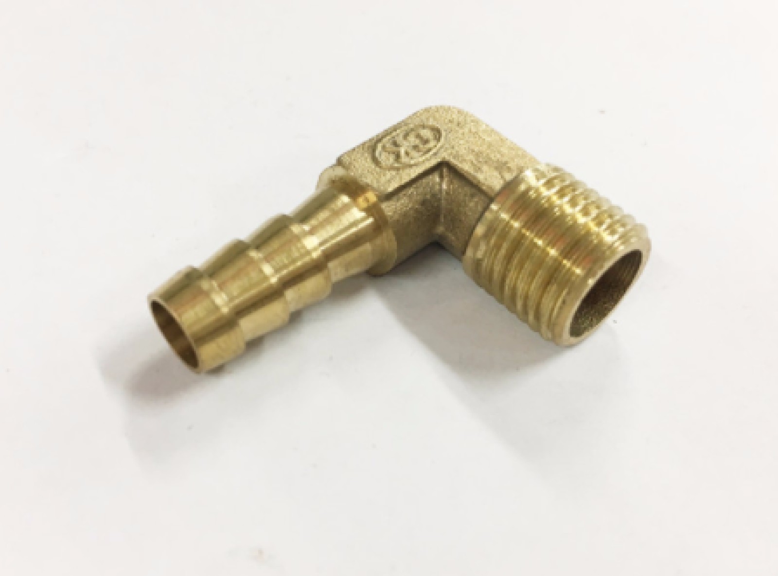 Brass Male-to-Male 3/8 In End A Diameter Threaded Fittings BSP Brass Female Thread Fitting X Barb Hose Tail End Connector 1/8 BSP-to-BSP Brass 3/8 In End B Diameter Threaded Fittings - Foto 6