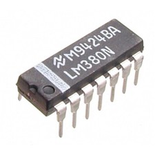 LM380N Endstufen-IC 2,5 Watt maximal 22 Volt DIP14
