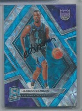 2018-19 Panini Spectra Harrison Barnes Neon Blue Parallel 59/75 Kings