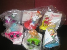The Jetsons "Complete 6 Toy Set" NIP Wendy's 1990