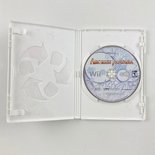 Arc Rise Fantasia Nintendo Wii (Case & Disc Only) - Picture 2 of 3