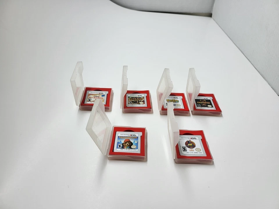 LOTE de 6 jogos para Nintendo 3DS Harvest Moon/Steam/NBA/Art Academy/Firefighter #N35 - Imagem 4 de 4