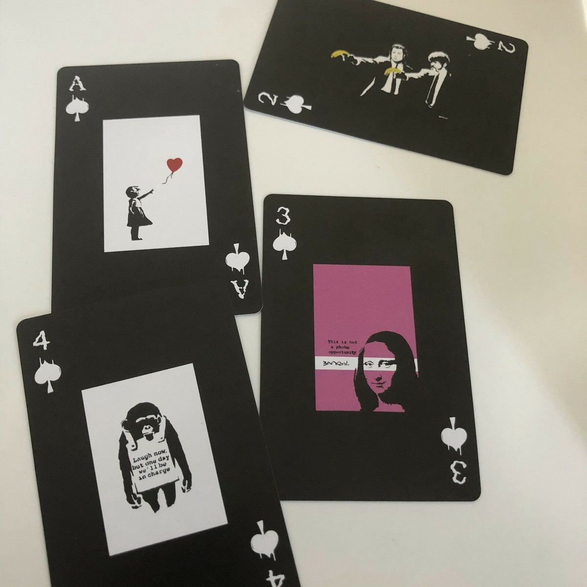 Banksy Genius Or Vandal Japan Exhibition Playing Cards Deck