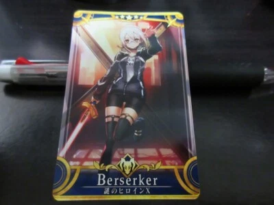 FGO Fate Grand Order Arcade Card Servant Mysterious Heroine X Alter Berserker b - Image 1 of 2