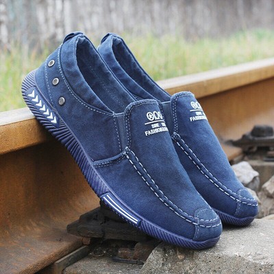 Sneakers Flat Men Canvas Shoes Spring 