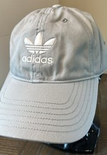 Adidas Originals Strapback Hat Sand Beige Trefoil Logo OSFM