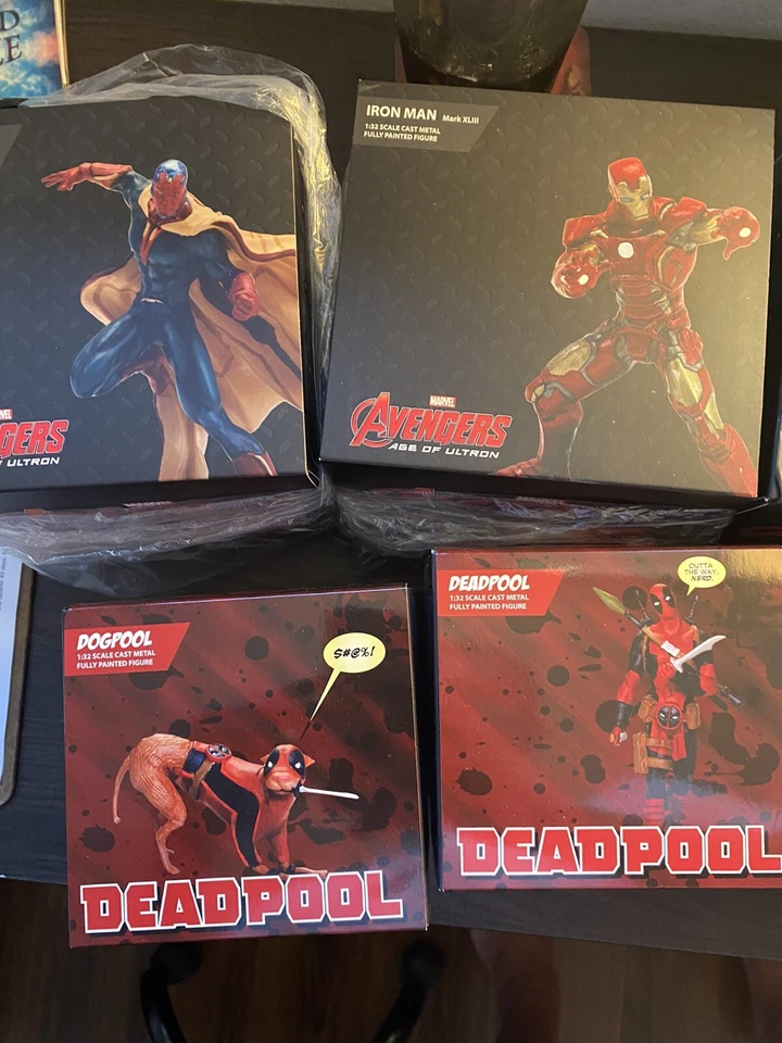 10 Miniaturas Diecast 2017 San Diego Comic Con Avengers & Deadpools Foto 3 de 4