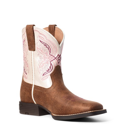 Ariat Youth Girl's Double Kicker Adobe 
