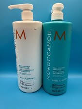 MOROCCANOIL FRIZZ/SMOOTH SHAMPOO CONDITIONER LITER DUO BRAND NEW SEALED