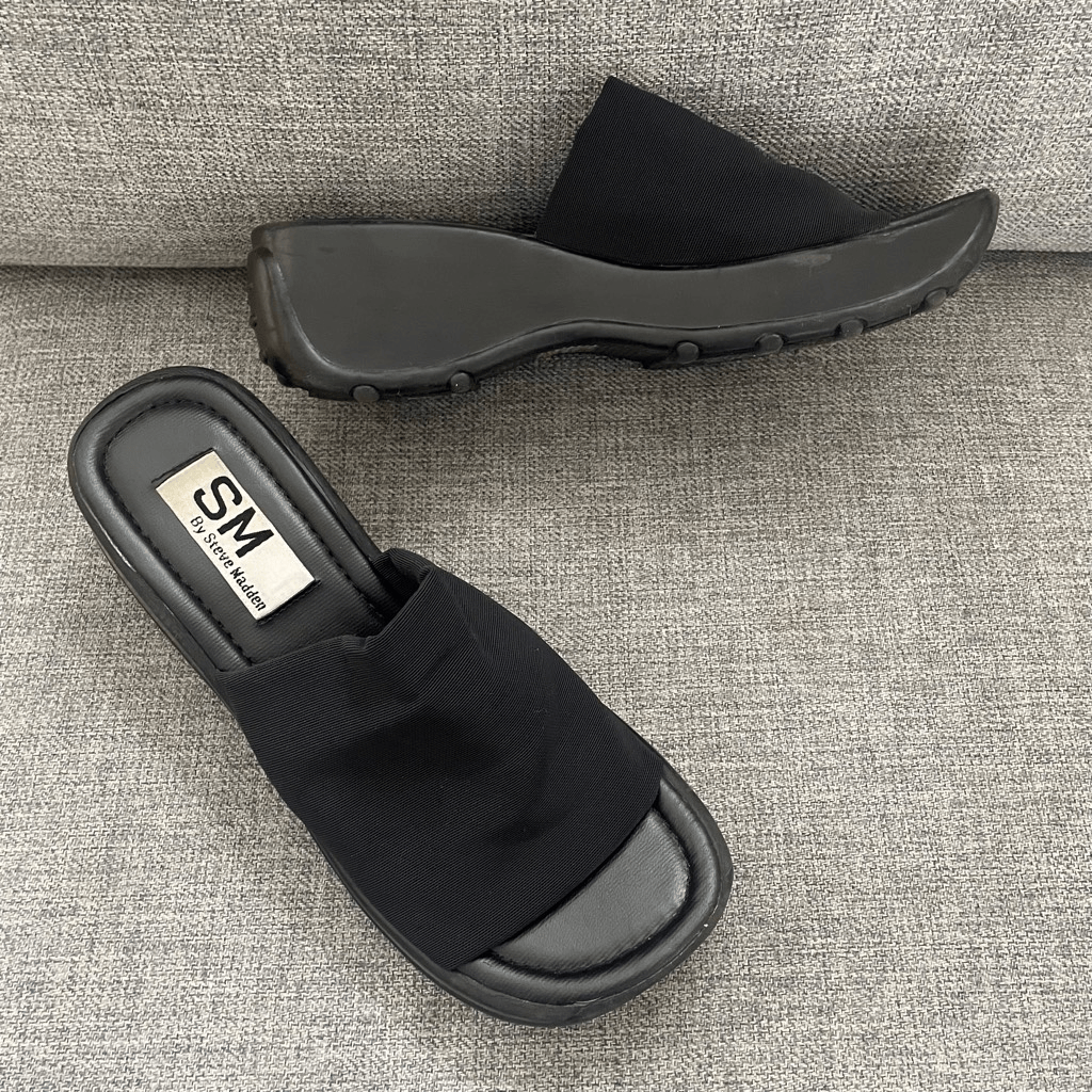 SLINKY30 Black Platform Sandal Giana Rose Couture