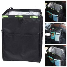 Waterproof Car Trash Can Litter Bin Garbage Bag Waste Storage Organizer Pocket K
