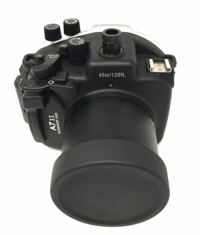 Водонепроницаемый чехол Meikon 130 футов в комплекте для камеры Sony A7II - Изображение 3 из 4