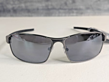 Foster Grant Iron Man Sunglasses Mens Stride Active Wrap Metal Rubber Blemished