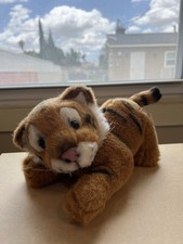 Peluche realista Westcliff Collection bebé tigre peluche 12” largo usado en excelente estado
