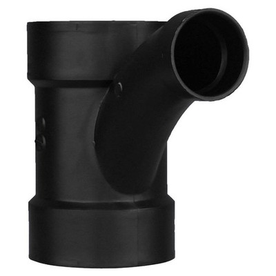 GRAINGER APPROVED 1WHX2 Reducing Wye with 45 Bend, 4 x 4 x 2 in 1WHX2