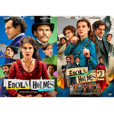 Enola Holmes 1  2 2020-2022 DVD Thriller Mystery Movies Full HD All Region New