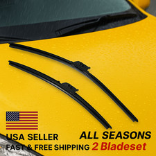 For 2008-2015 Honda Civic Sedan Wiper Blades J-hook Oem Quality All Season